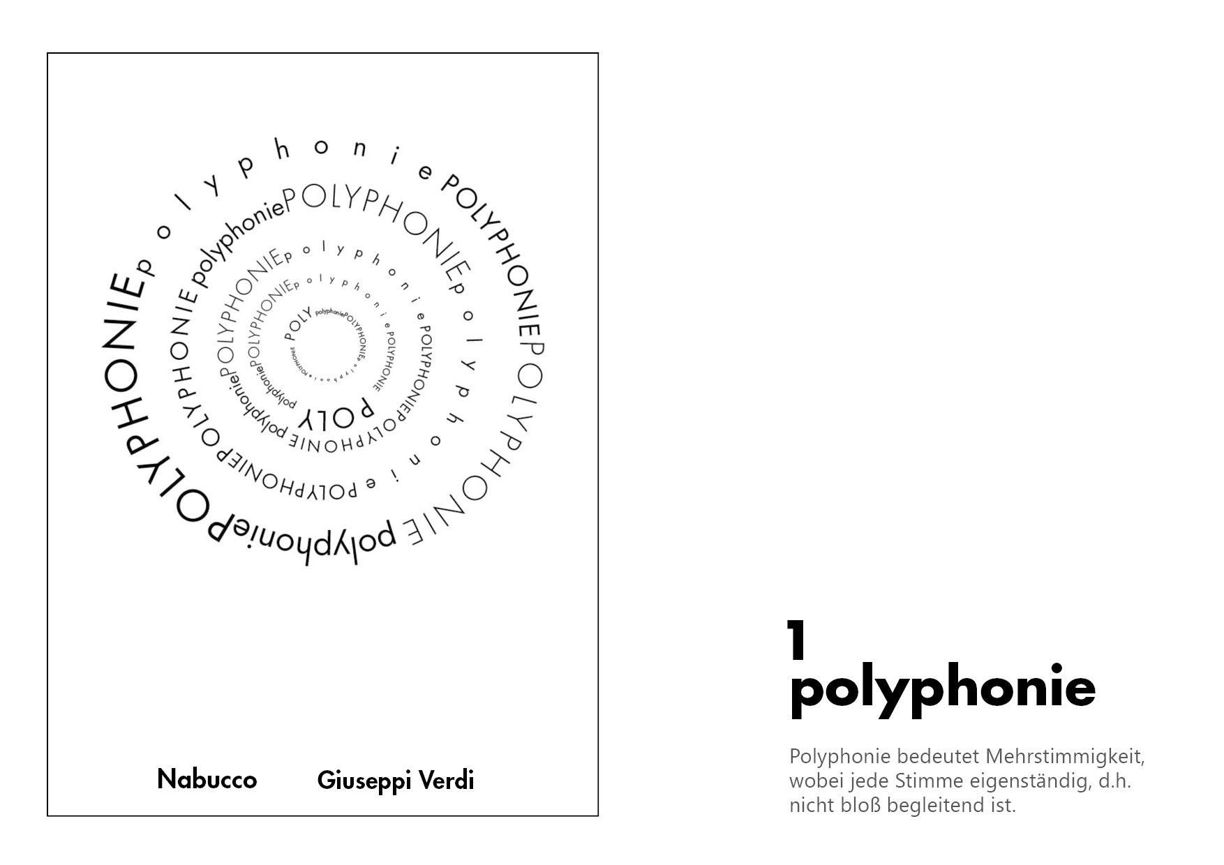 Typo Polyphonie
